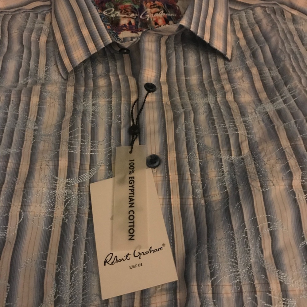 Robert Graham Koloa 100% Egyptian cotton shirt